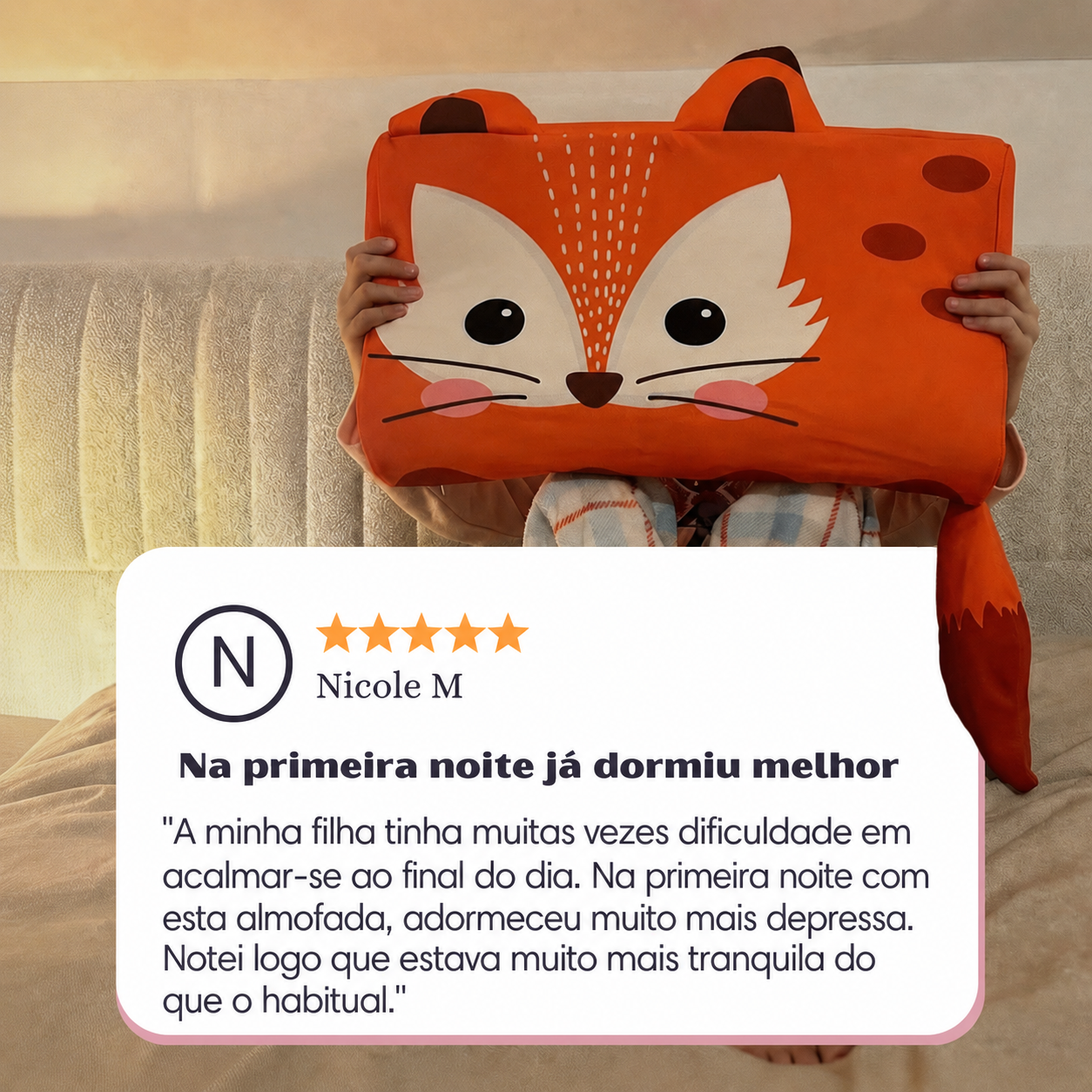 Almofada Calmante Infantil