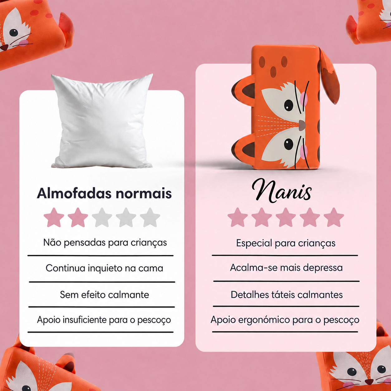 Almofada Calmante Infantil