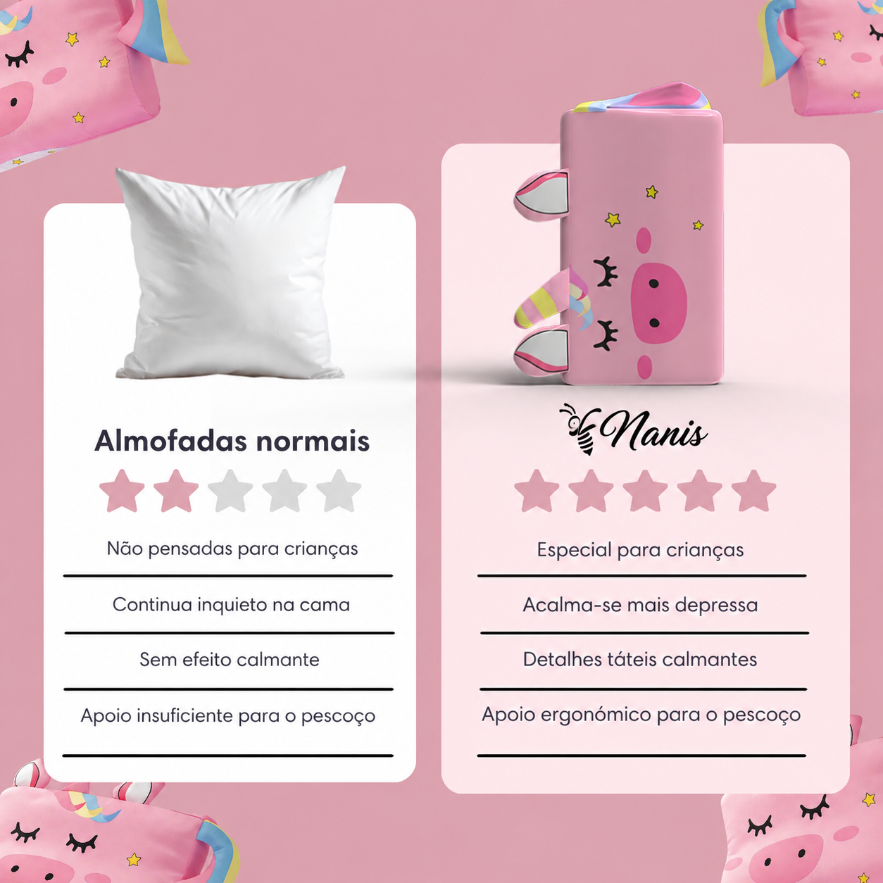 Almofada Calmante Infantil