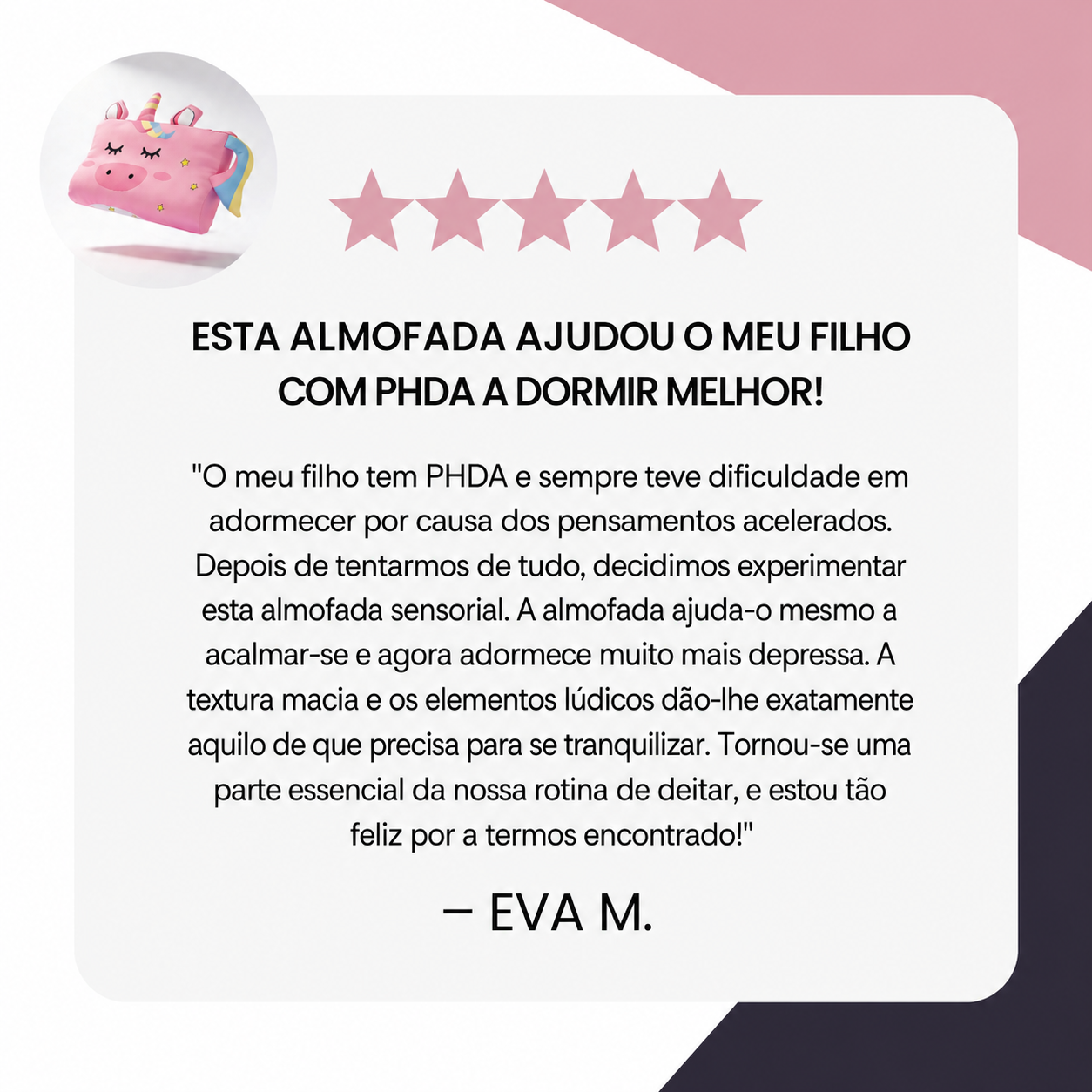 Almofada Calmante Infantil