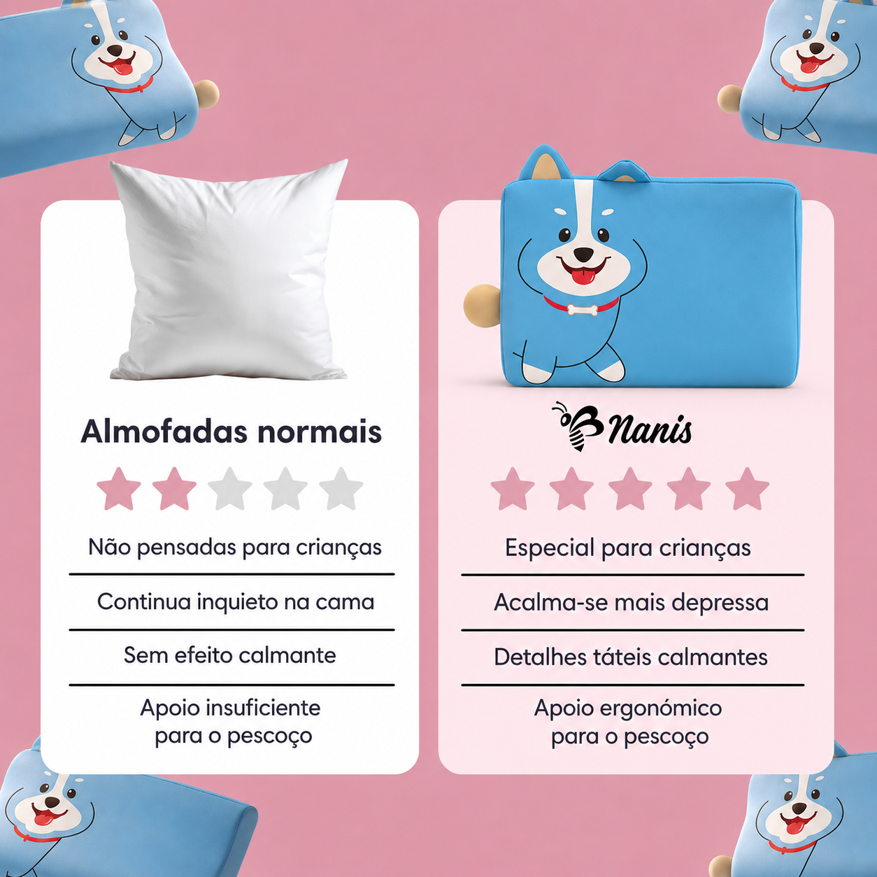 Almofada Calmante Infantil