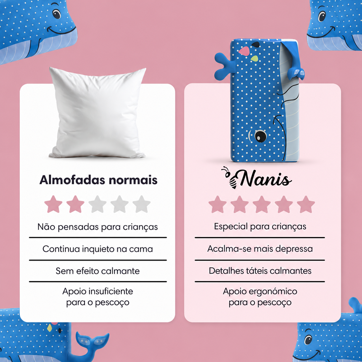Almofada Calmante Infantil