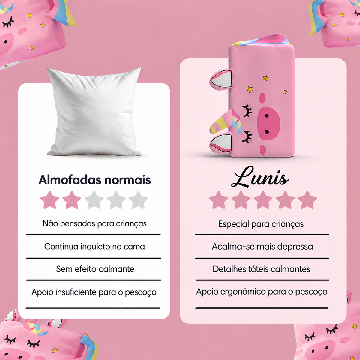Almofada Calmante Infantil