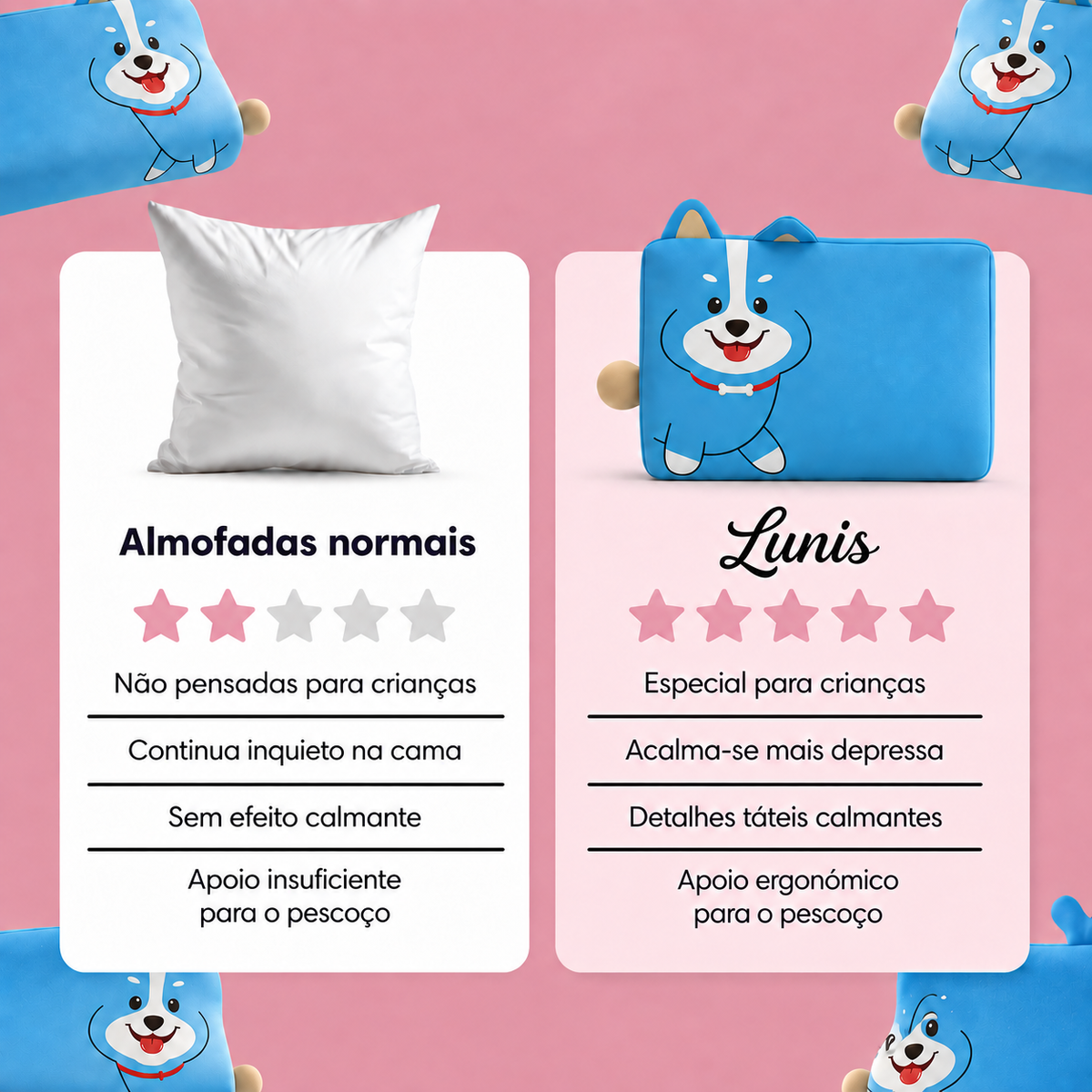 Almofada Calmante Infantil