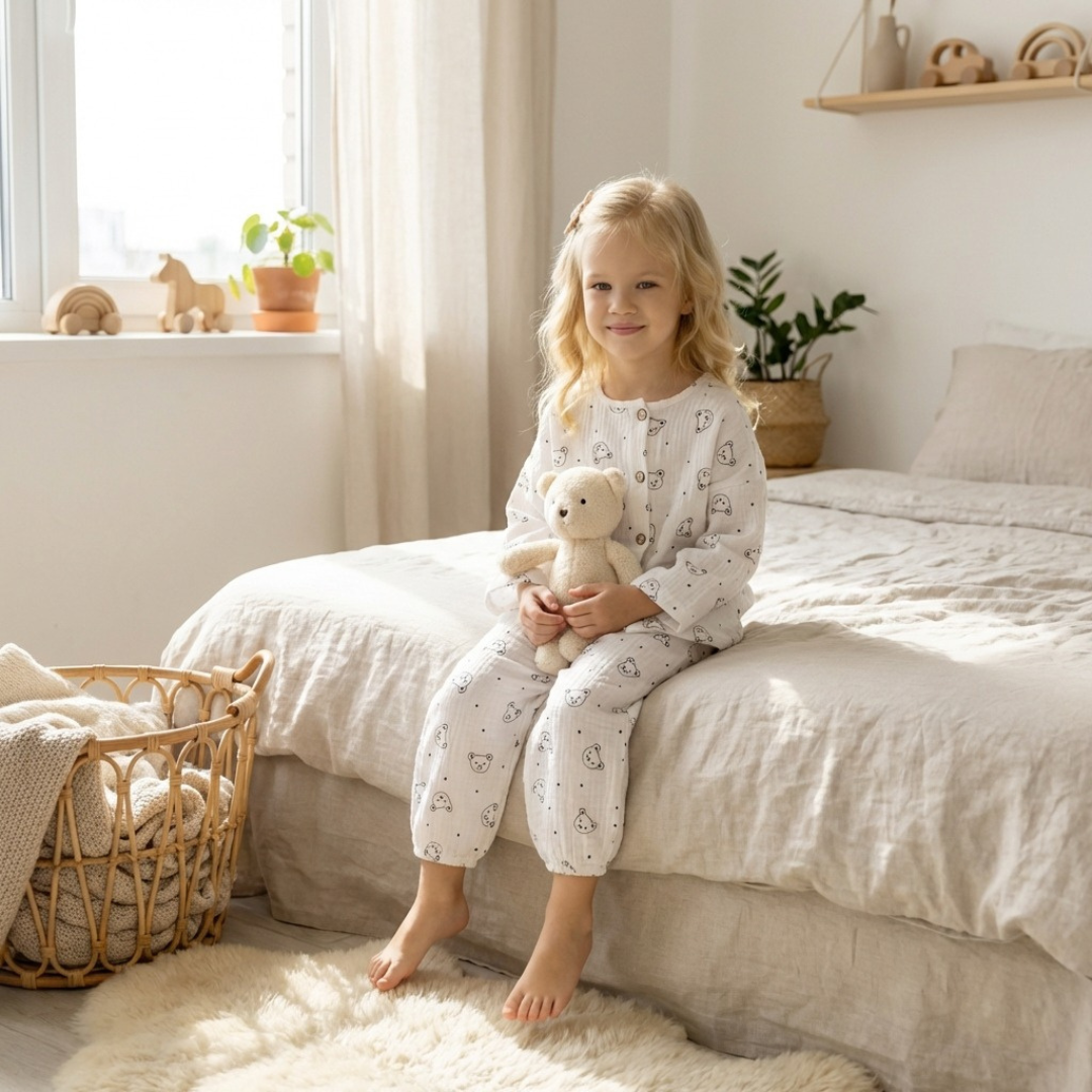 Conjunto de Pijamas de Dormir